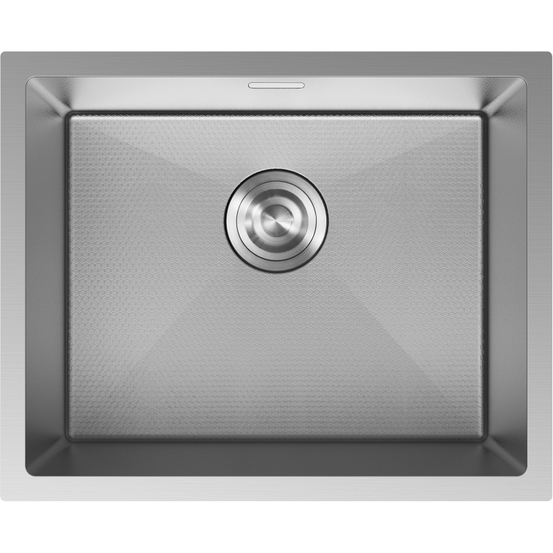Mexen Trixo rozsdamentes acél mosogató 1-medencés 540 x 440 mm, inox HC - 6414541000-01HC