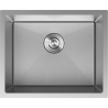 Mexen Trixo rozsdamentes acél mosogató 1-medencés 540 x 440 mm, inox HC - 6414541000-01HC