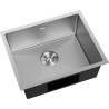 Mexen Trixo acél mosogató 1-medencés 540 x 440 mm, inox HC - 6414541000-01HC