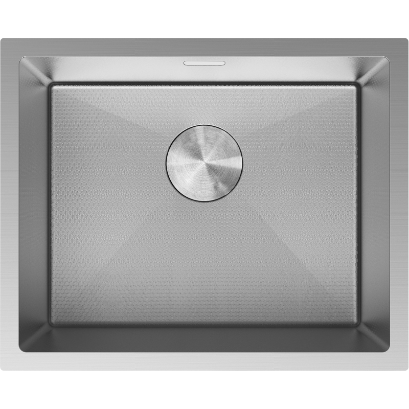 Mexen Trixo rozsdamentes acél mosogató 1-medencés 540 x 440 mm, inox HC - 6414541000-01HC