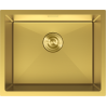 Mexen Trixo rozsdamentes acél mosogató 1 rekeszes 540 x 440 mm, arany - 6414541000-55