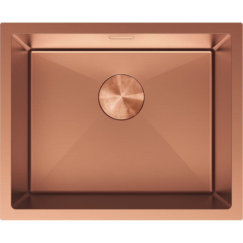 Mexen Trixo chiuvetă de oțel inoxidabil cu 1 compartiment 540 x 440 mm, cupru - 6414541000-65