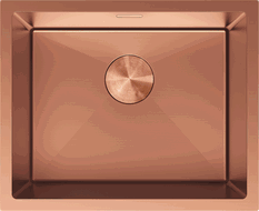 Mexen Trixo chiuvetă de oțel inoxidabil cu 1 compartiment 540 x 440 mm, cupru - 6414541000-65