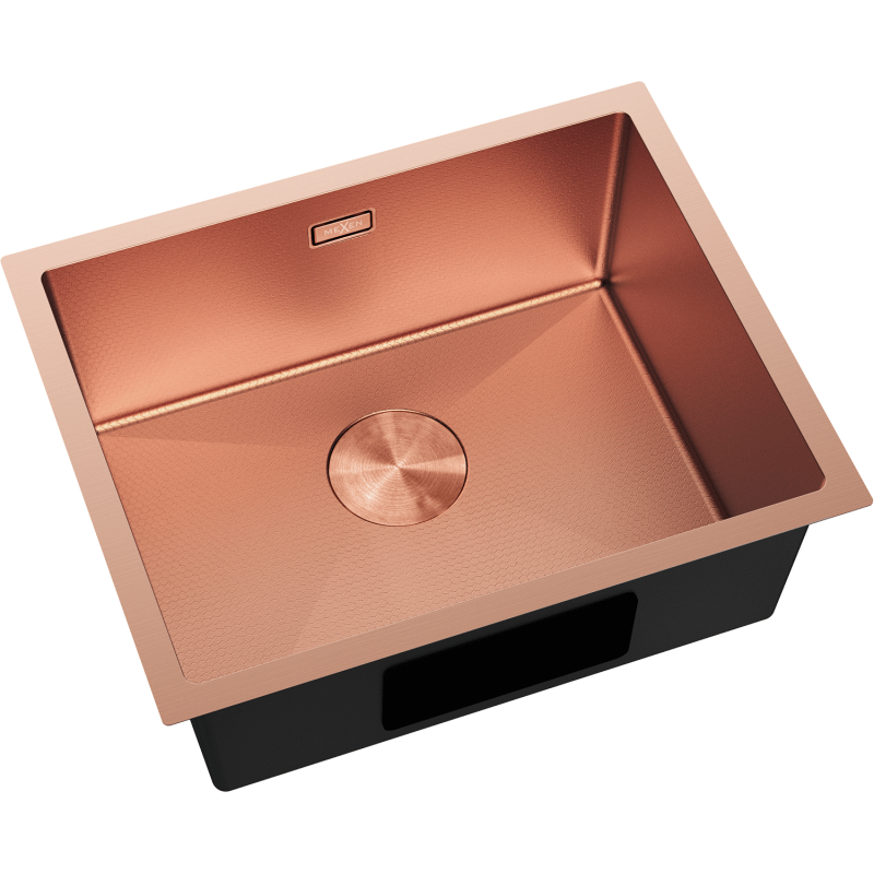 Mexen Trixo chiuvetă de oțel inoxidabil cu 1 cameră 540 x 440 mm, cupru HC - 6414541000-65HC