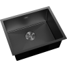 Mexen Trixo chiuvetă din oțel inoxidabil, cu 1 compartiment, 540 x 440 mm, negru HC - 6414541000-70HC
