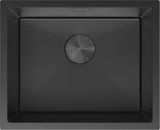 Mexen Trixo chiuvetă de oțel inoxidabil cu 1 compartiment 540 x 440 mm, negru HC - 6414541000-70HC