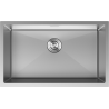 Mexen Trixo egymedencés rozsdamentes acél mosogató 750 x 440 mm, inox - 6415751000-01