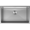 Mexen Trixo rozsdamentes acél mosogató, 1-medencés, 750 x 440 mm, inox - 6415751000-01