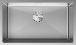 Mexen Trixo rozsdamentes acél mosogató, 1-medencés, 750 x 440 mm, inox - 6415751000-01