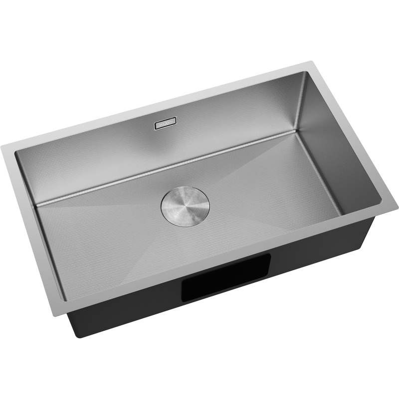 Mexen Trixo chiuvetă din oțel inoxidabil cu 1 compartiment 750 x 440 mm, inox HC - 6415751000-01HC