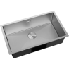 Mexen Trixo rozsdamentes acél mosogató, 1 kamrás, 750 x 440 mm, inox HC - 6415751000-01HC