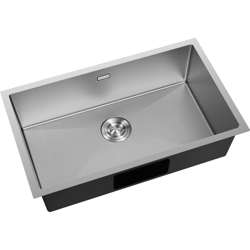 Mexen Trixo chiuvetă din oțel inoxidabil cu 1 compartiment 750 x 440 mm, inox HC - 6415751000-01HC