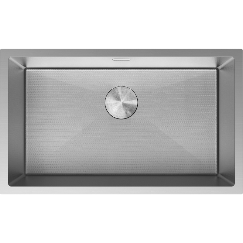Mexen Trixo chiuvetă din oțel 1 compartiment 750 x 440 mm, inox HC - 6415751000-01HC
