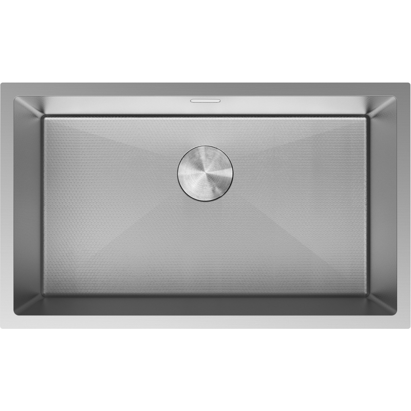 Mexen Trixo chiuvetă din oțel inoxidabil cu 1 compartiment 750 x 440 mm, inox HC - 6415751000-01HC