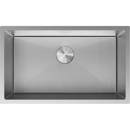 Mexen Trixo rozsdamentes acél mosogató, 1 kamrás, 750 x 440 mm, inox HC - 6415751000-01HC