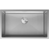 Mexen Trixo rozsdamentes acél mosogató, 1 kamrás, 750 x 440 mm, inox HC - 6415751000-01HC