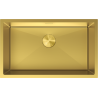 Mexen Trixo acél konyhai mosogató 1-medencés 750 x 440 mm, arany - 6415751000-55