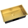 Mexen Trixo egykamrás acél mosogató 750 x 440 mm, arany HC - 6415751000-55HC