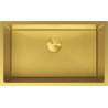 Mexen Trixo chiuvetă din oțel inoxidabil, 1 compartiment, 750 x 440 mm, auriu HC - 6415751000-55HC