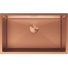 Mexen Trixo chiuvetă din oțel, cu o singură cameră, 750 x 440 mm, cupru - 6415751000-65
