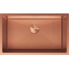 Mexen Trixo chiuvetă de oțel inoxidabil cu 1 cameră 750 x 440 mm, cupru HC - 6415751000-65HC