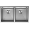 Mexen Binox chiuvetă de oțel 2 camere 800 x 450 mm, inox - 6421802000-01