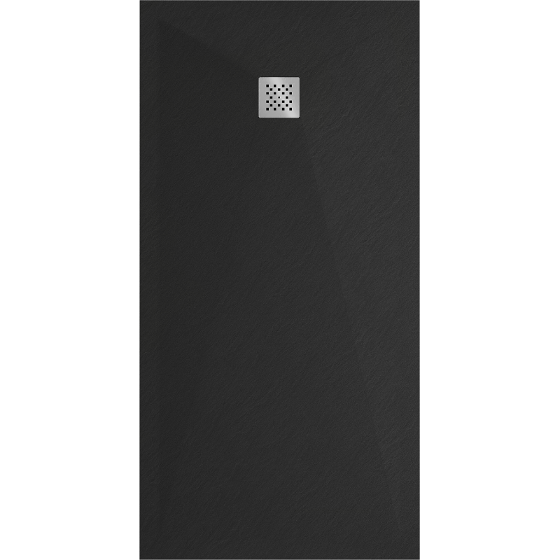 Mexen Stone+ tăviță de duș din compozit, dreptunghiulară 180 x 80 cm, neagră - 44708018