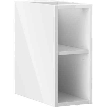 Mexen Box-A nyitott szekrény 20 cm-es polccal, fehér fényes - 91AX2-0200-470-0-00