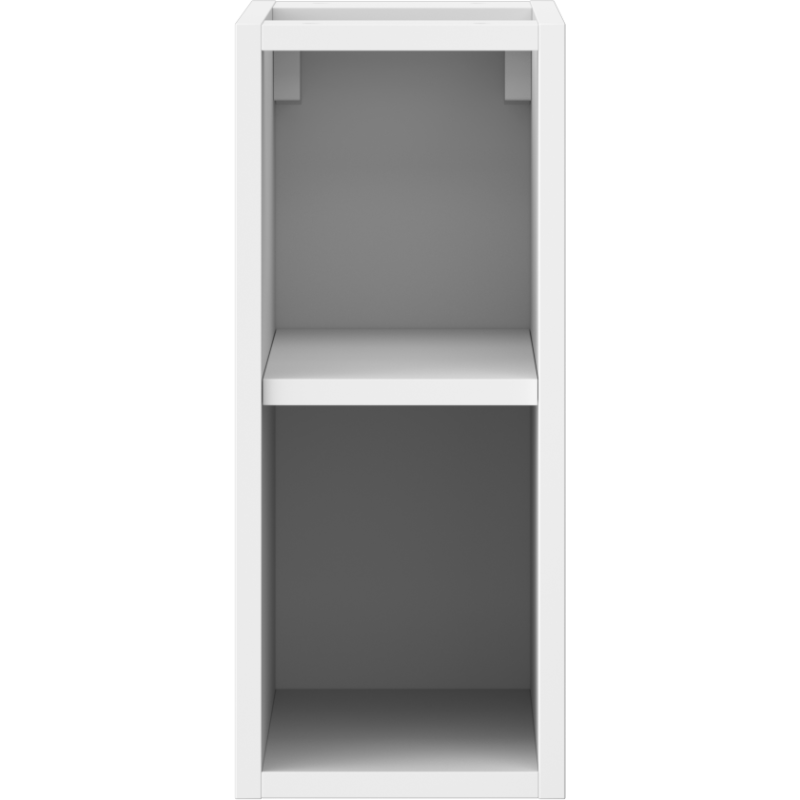 Mexen Box-A nyitott szekrény polccal 20 cm, fehér matt - 91AX2-0200-470-0-01