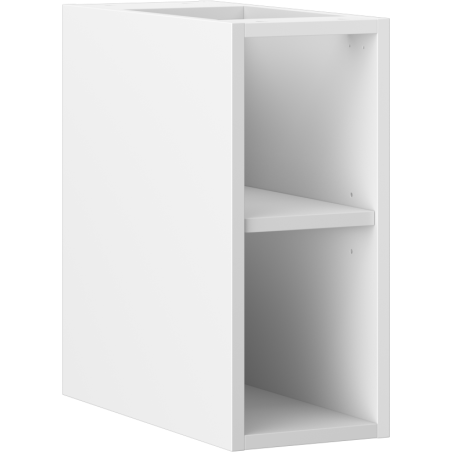 Mexen Box-A nyitott szekrény polccal 20 cm, fehér matt - 91AX2-0200-470-0-01