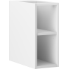 Mexen Box-A nyitott szekrény polccal 20 cm, fehér matt - 91AX2-0200-470-0-01