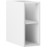 Mexen Box-A nyitott szekrény polccal 20 cm, matt fehér - 91AX2-0200-470-0-01