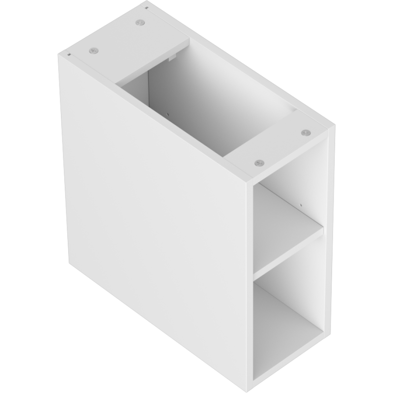 Mexen Box-A dulap deschis cu un raft de 20 cm, alb mat - 91AX2-0200-470-0-01