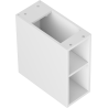 Mexen Box-A nyitott szekrény polccal 20 cm, matt fehér - 91AX2-0200-470-0-01