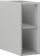 Mexen Box-A dulap deschis cu raft de 20 cm, gri mat - 91AX2-0200-470-0-62