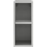 Mexen Box-A dulap deschis cu raft de 20 cm, gri mat - 91AX2-0200-470-0-62