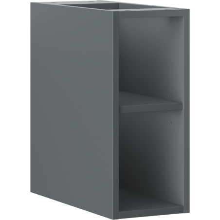 Mexen Box-A dulap deschis cu raft 20 cm, grafit mat - 91AX2-0200-470-0-66