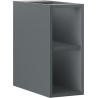 Mexen Box-A dulap deschis cu raft 20 cm, grafit mat - 91AX2-0200-470-0-66