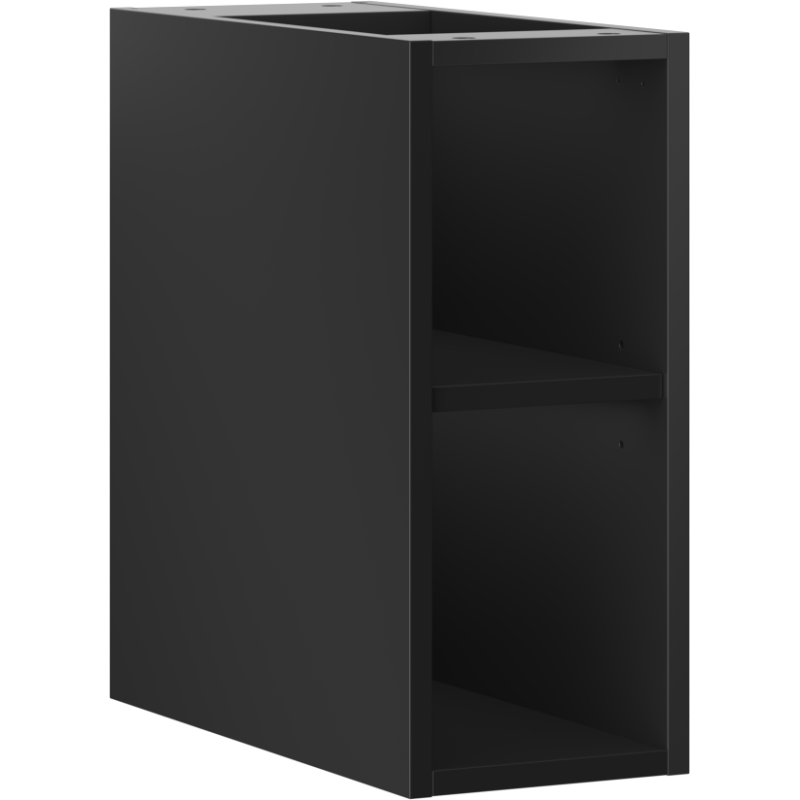 Mexen Box-A dulap deschis cu poliță 20 cm, negru mat - 91AX2-0200-470-0-71