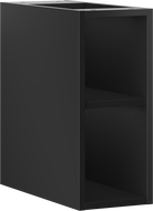 Mexen Box-A dulap deschis cu raft 20 cm, negru mat - 91AX2-0200-470-0-71