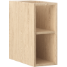 Mexen Box-A nyitott szekrény polccal 20 cm, tölgy - 91AX2-0200-470-0-81