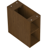 Mexen Box-A nyitott szekrény polccal, 20 cm, dió - 91AX2-0200-470-0-86