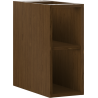 Mexen Box-A dulap deschis cu raft de 20 cm, nuc - 91AX2-0200-470-0-86