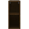 Mexen Box-A nyitott szekrény polccal, 20 cm, dió - 91AX2-0200-470-0-86