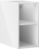 Mexen Box-A dulap deschis cu raft 25 cm, alb lucios - 91AX2-0250-470-0-00