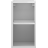 Mexen Box-A dulap deschis cu raft 25 cm, alb lucios - 91AX2-0250-470-0-00