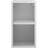 Mexen Box-A nyitott szekrény polccal 25 cm, fényes fehér - 91AX2-0250-470-0-00