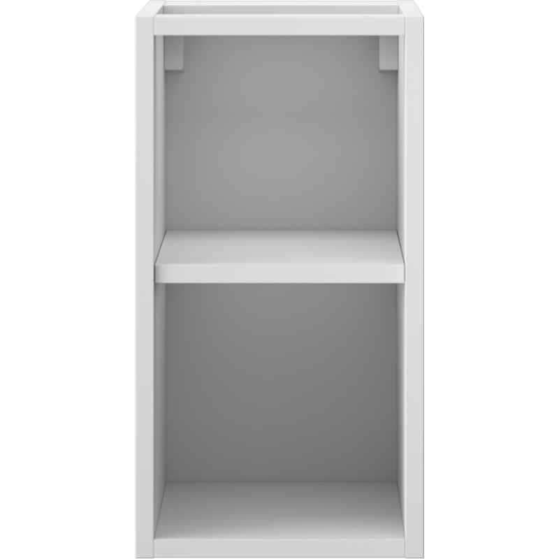 Mexen Box-A nyitott szekrény polccal 25 cm, fehér matt - 91AX2-0250-470-0-01