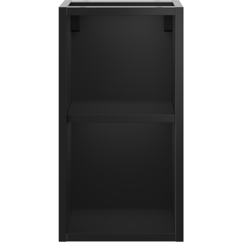 Mexen Box-A dulap deschis cu raft 25 cm, negru mat - 91AX2-0250-470-0-71