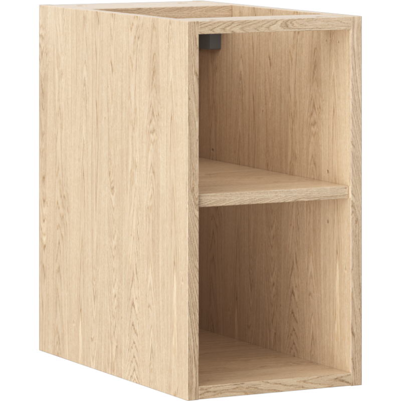 Mexen Box-A dulap deschis cu raft de 25 cm, stejar - 91AX2-0250-470-0-81